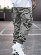 Dylan | Men’s Casual Jogger Cargo Pants with Side Pockets