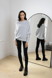 Bella | Women’s Winter Off-Shoulder Loose Sweater