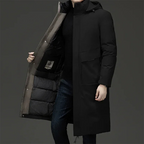 John | Men’s Long Hooded Warm Winter Coat