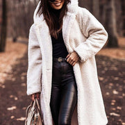 Alexandra | Women’s Winter Faux Fur Coat with Hood