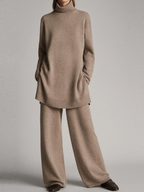 Grace | Women’s High Neck Two Piece Lounge Set