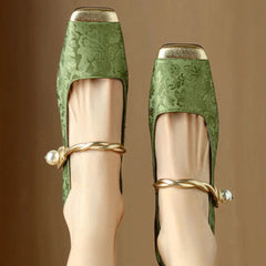 Isabella | Women's Gold Heels
