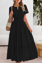 Adrianna | Boho Breeze Midi Dress