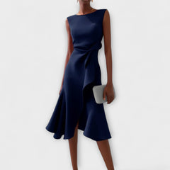 Ariane | Pleated Midi Dress