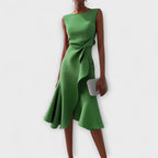 Ariane | Pleated Midi Dress