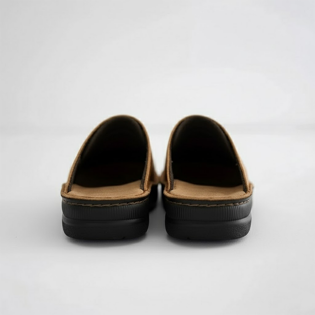 Arthur | Men’s Orthopaedic Leather Slip On Clogs