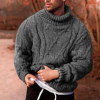 Dominic | Men’s Chunky High Neck Winter Sweater
