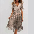 Celia | Elegant V-neck Dress