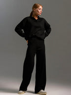 Hannah | Women’s Collared Two Piece Relaxed Fit Lounge Set