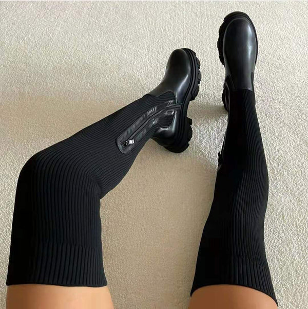 Florence | Heeled Knee-High Boots for Women