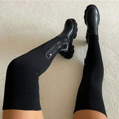 Florence | Heeled Knee-High Boots for Women