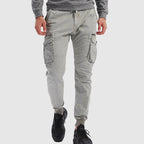 Alexander | Men’s Black Cargo Jogger Pants