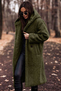 Alexandra | Women’s Winter Faux Fur Coat with Hood