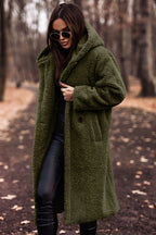 Alexandra | Women’s Winter Faux Fur Coat with Hood