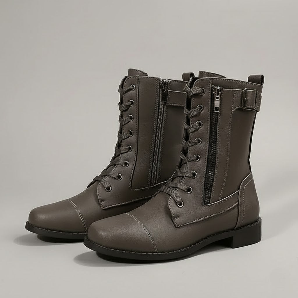 Bonnie | Women’s Orthopedic Ankle Boots with Side Zipper