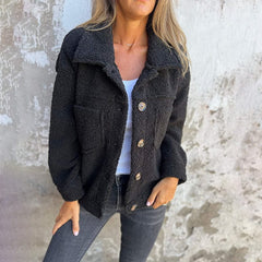 Anna | Women Winter Casual Sherpa Jacket